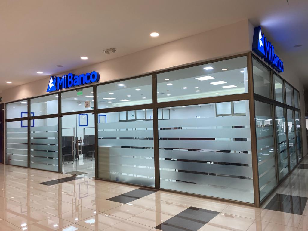 Agencia Mi Banco sucursal Plaza Mundo Apopa